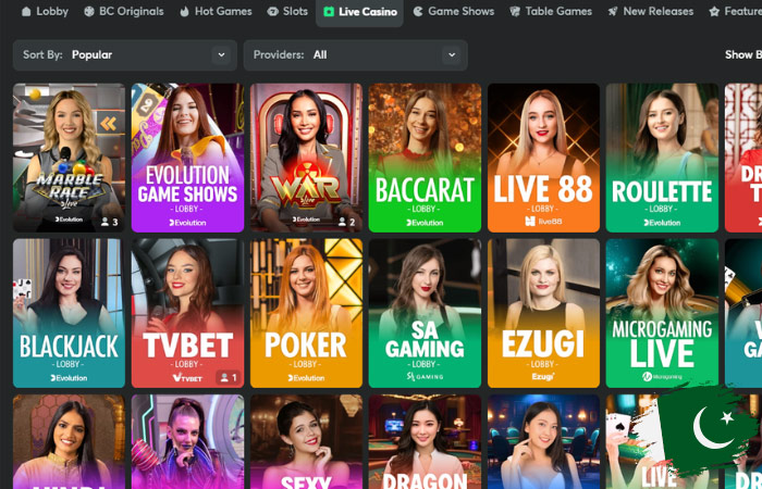 BC Game Immersive Live Casino Experience