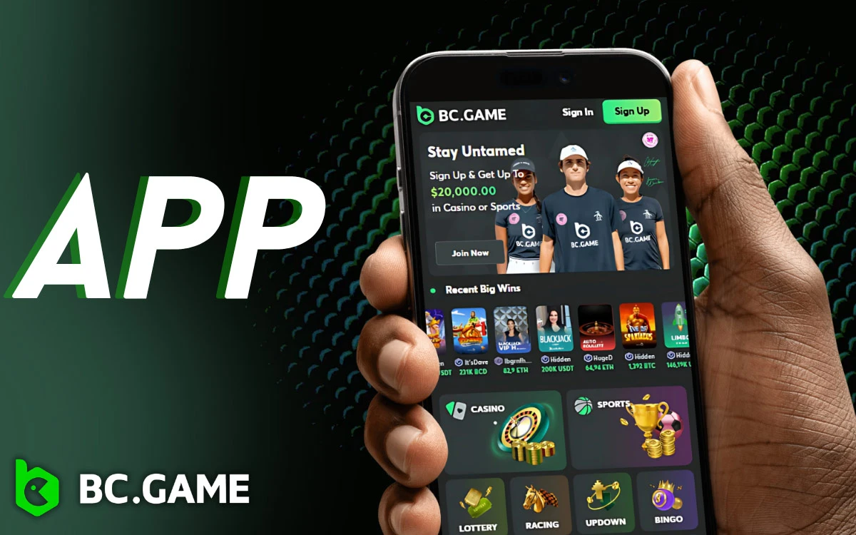 BC Game App Overview