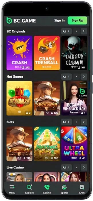 BC Game Screenshot of Casino Game